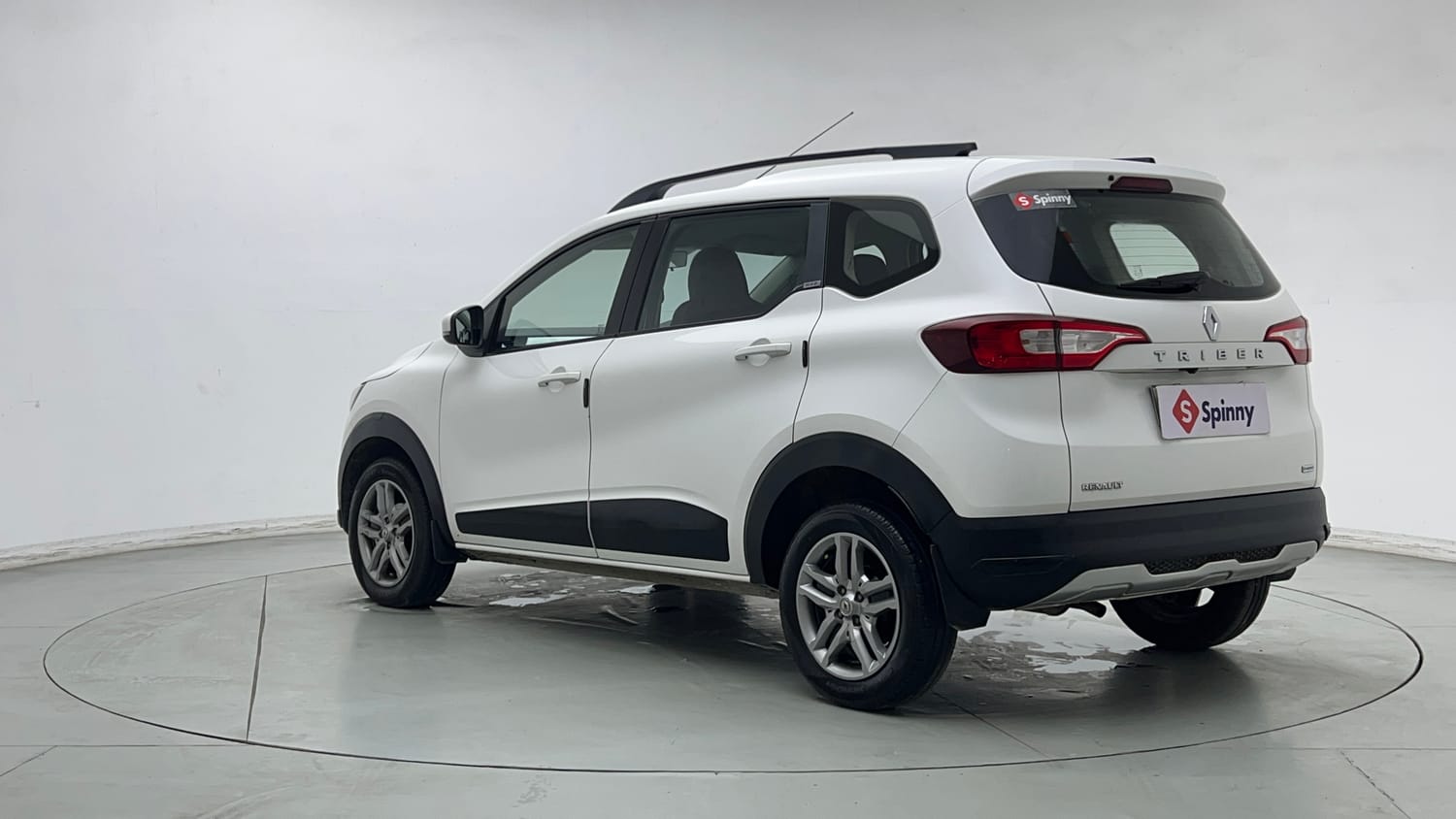 Used 2021 Renault Triber RXZ Petrol Manual exterior LEFT REAR CORNER VIEW