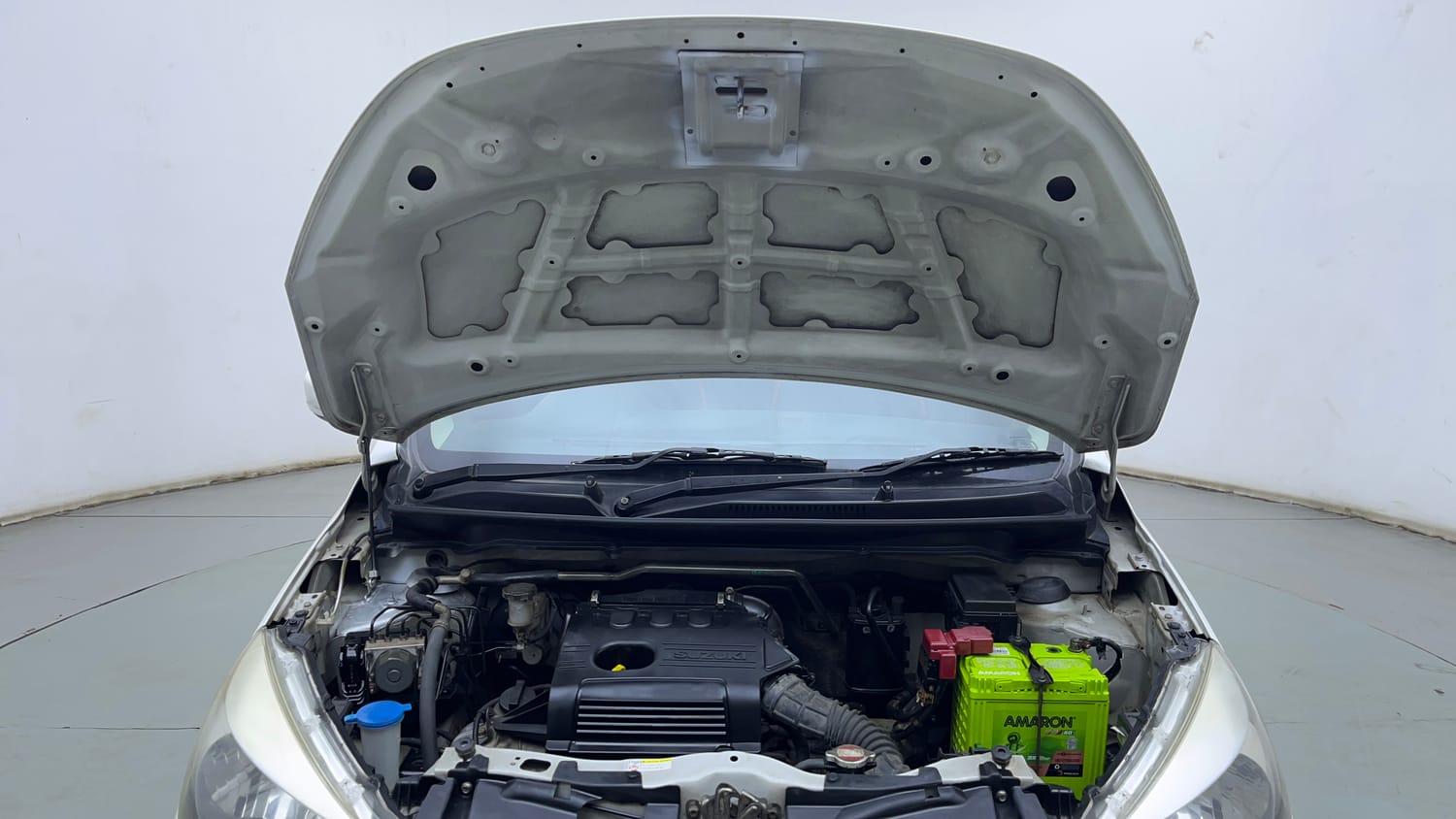 Used 2018 Maruti Suzuki Celerio ZXi (O) AMT Petrol Automatic engine ENGINE & BONNET OPEN FRONT VIEW