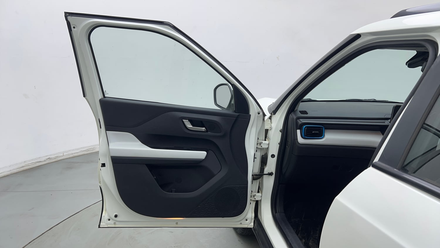 Used 2023 Tata Punch Creative AMT Petrol Automatic interior LEFT FRONT DOOR OPEN VIEW