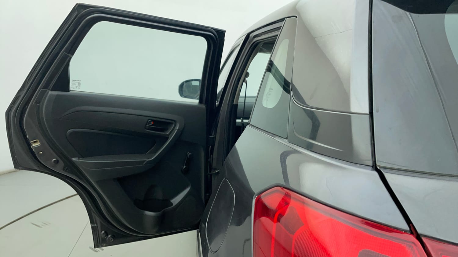 Used 2017 Maruti Suzuki Vitara Brezza LDi (O) Diesel Manual interior LEFT REAR DOOR OPEN VIEW