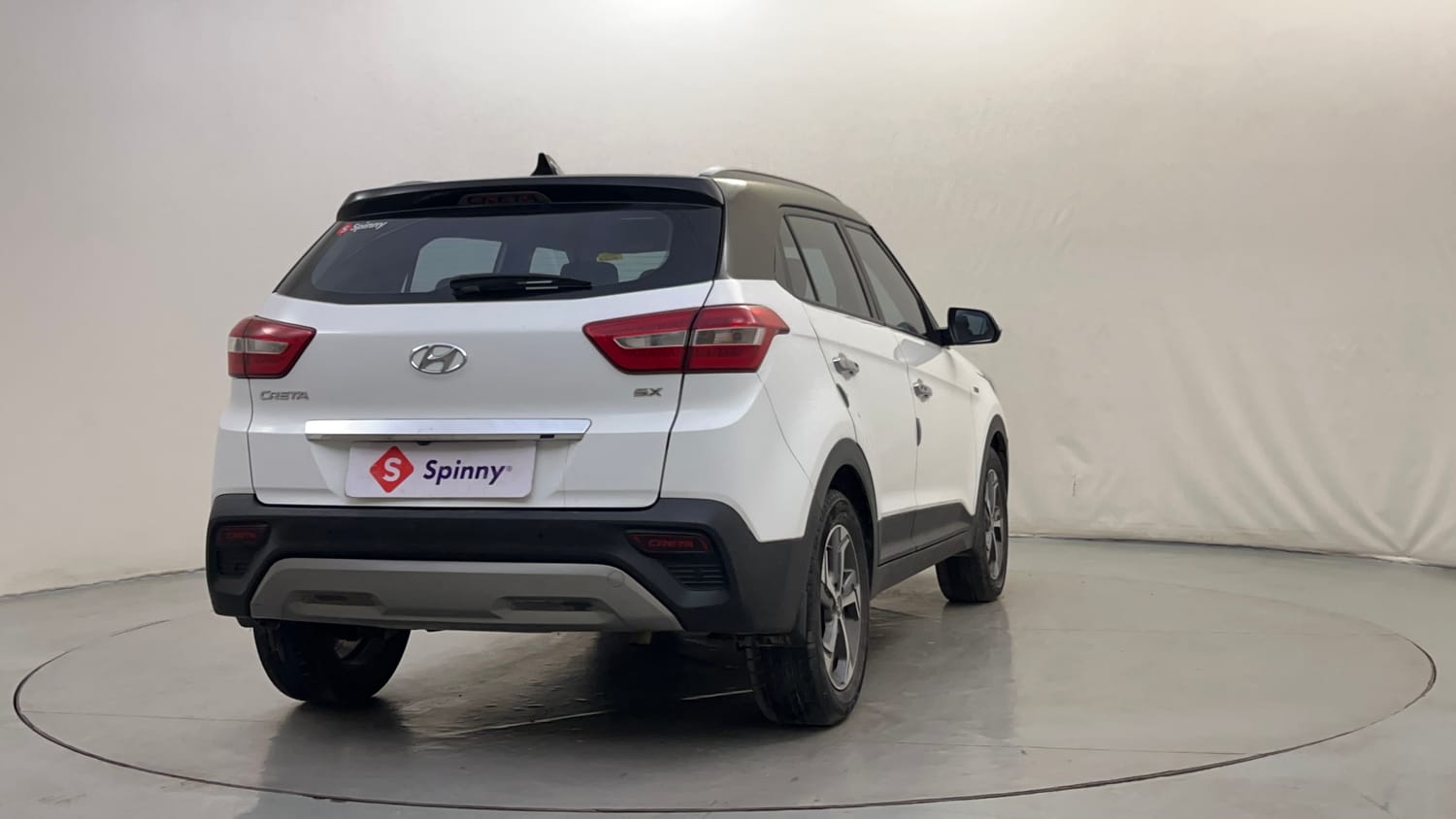 Used 2019 Hyundai Creta SX 1.6 AT CRDi Diesel Automatic exterior RIGHT REAR CORNER VIEW