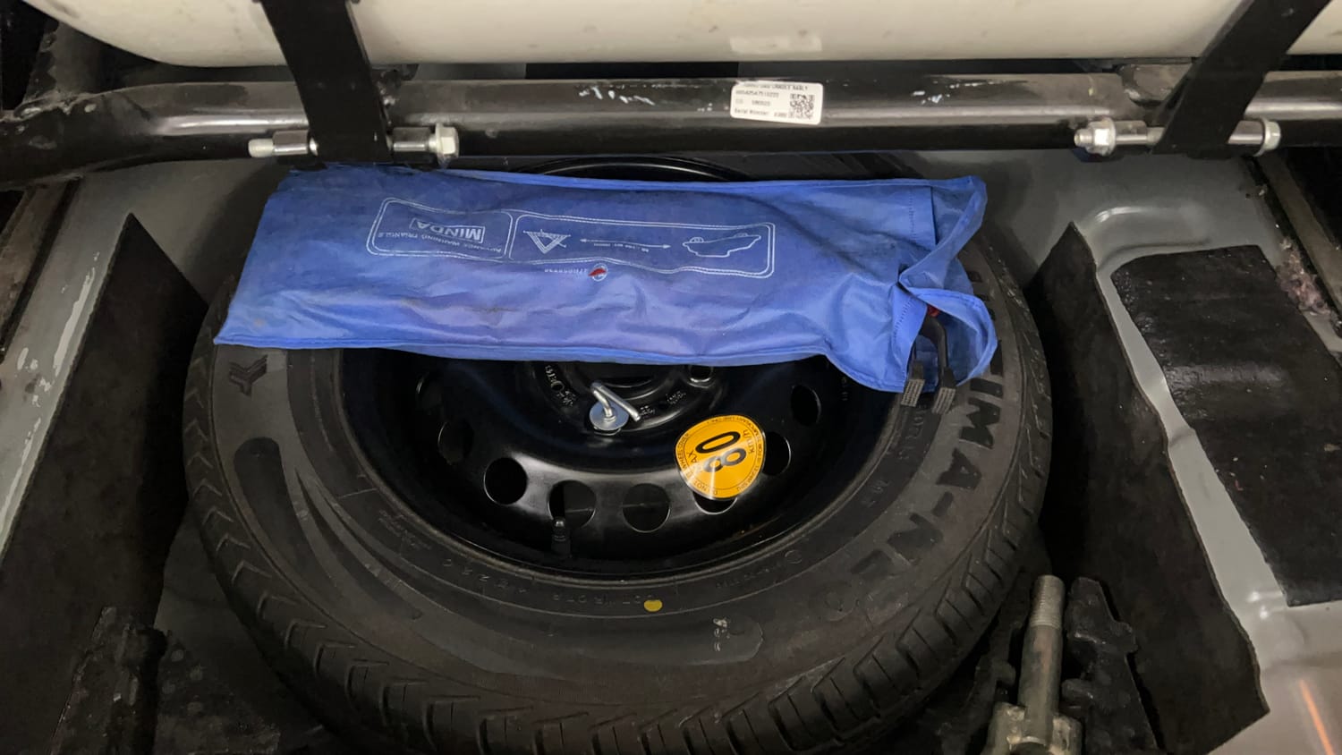 Used 2022 Tata Tigor XZ Plus CNG Cng Manual tyres SPARE TYRE VIEW