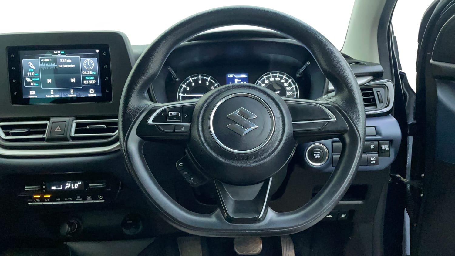 Used 2024 Maruti Suzuki Baleno Zeta AGS Petrol Automatic interior STEERING VIEW
