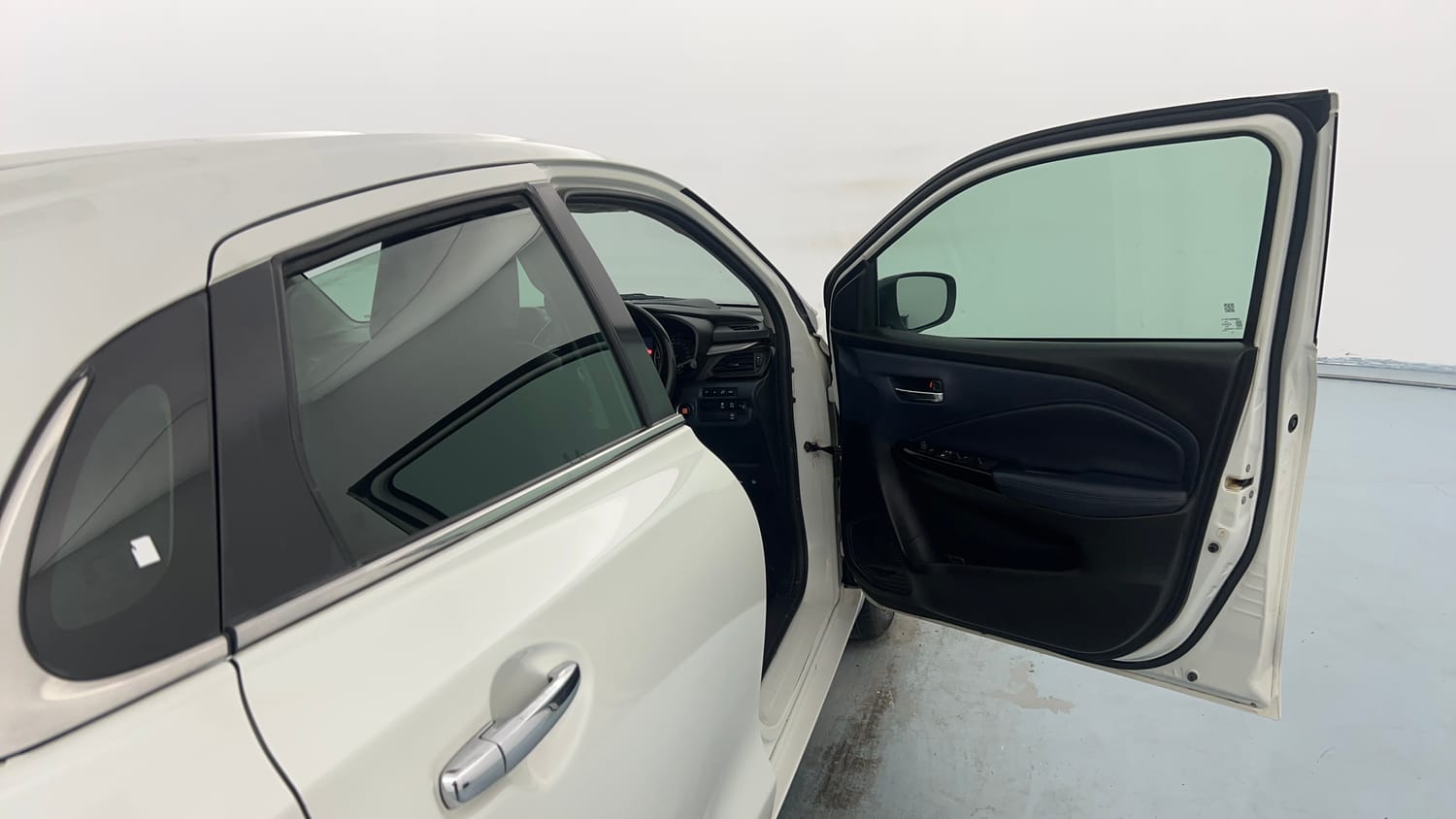 Used 2024 Maruti Suzuki Baleno Alpha MT Petrol Manual interior RIGHT FRONT DOOR OPEN VIEW