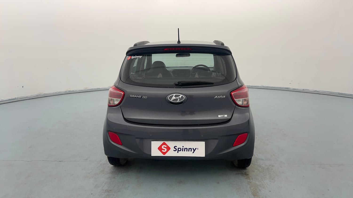 Used 2016 Hyundai Grand i10 Asta 1.2 Kappa VTVT (O) Petrol Manual exterior BACK VIEW