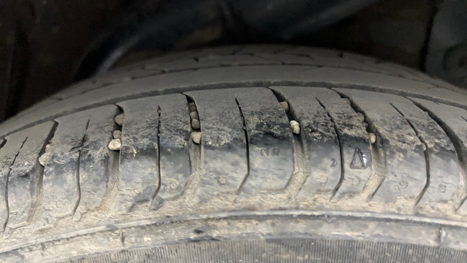 Used 2013 Hyundai Verna Fluidic 1.6 VTVT SX Petrol Manual tyres LEFT REAR TYRE TREAD VIEW