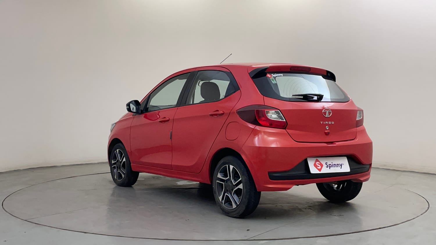 Used 2021 Tata Tiago XZA Plus Petrol Automatic exterior LEFT REAR CORNER VIEW