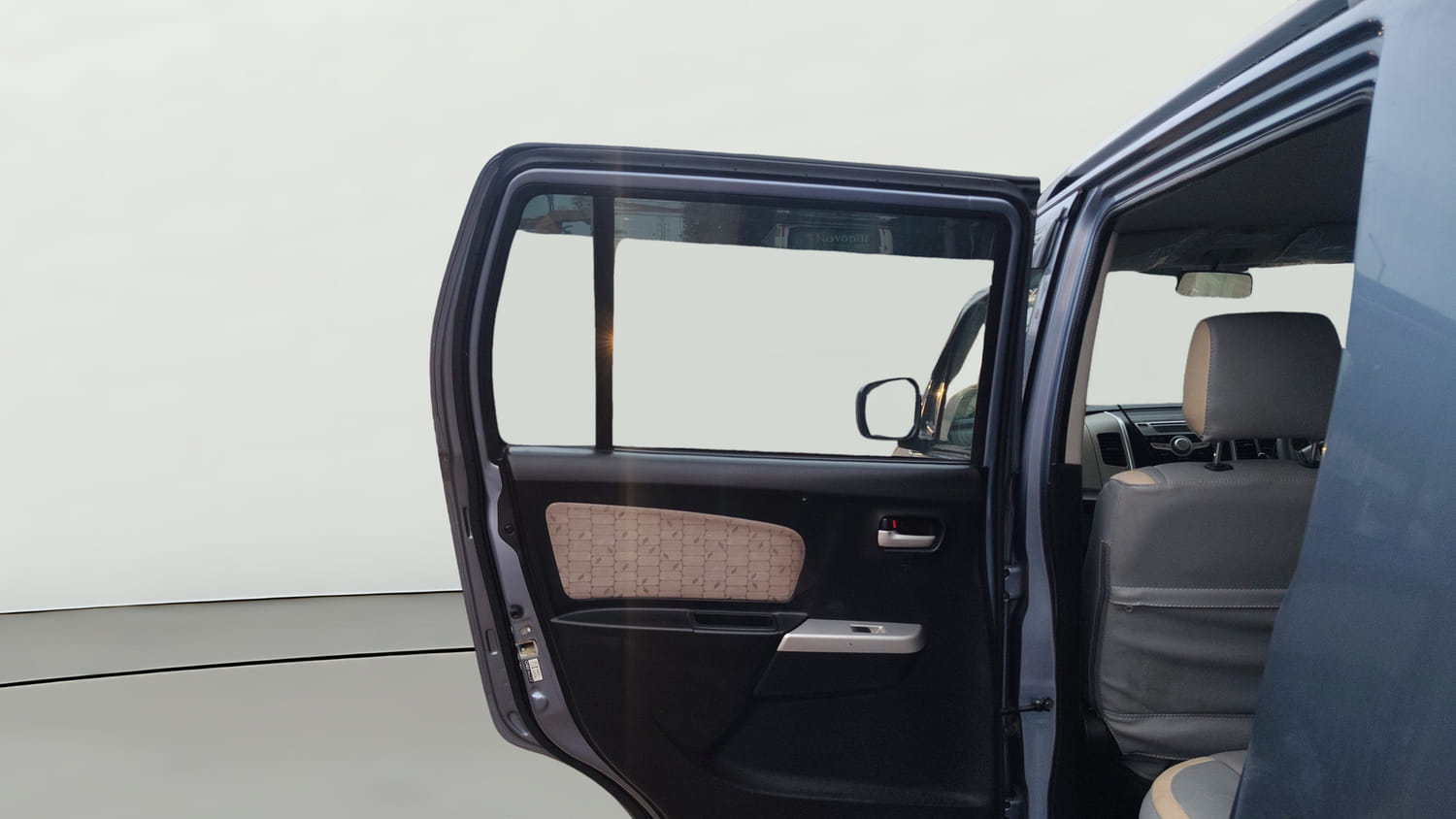 Used 2016 Maruti Suzuki Wagon R 1.0 VXI AMT Petrol Automatic interior LEFT REAR DOOR OPEN VIEW
