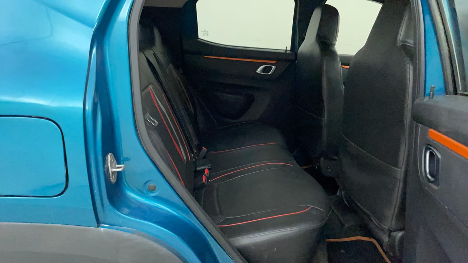 Used 2020 Renault Kwid CLIMBER 1.0 Opt Petrol Manual interior RIGHT SIDE REAR DOOR CABIN VIEW