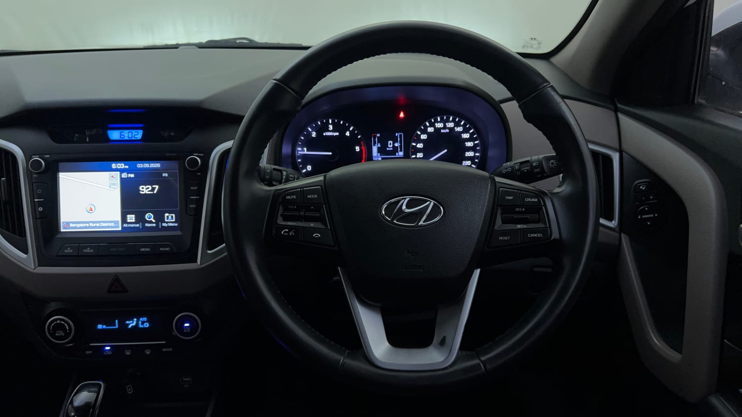 Used 2019 Hyundai Creta SX 1.6 AT CRDi Diesel Automatic interior STEERING VIEW