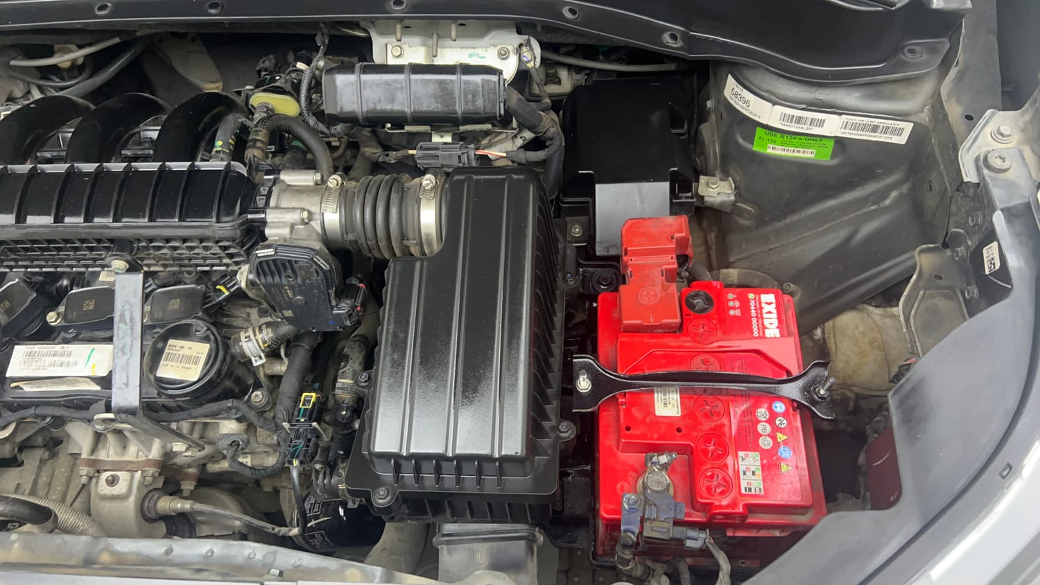 Used 2023 Tata Punch Creative AMT Petrol Automatic engine ENGINE LEFT SIDE VIEW