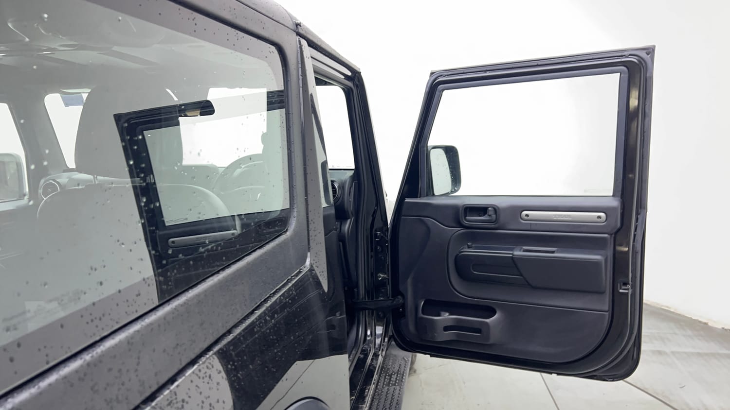 Used 2024 Mahindra Thar LX Hard Top Petrol AT RWD Petrol Automatic interior RIGHT FRONT DOOR OPEN VIEW