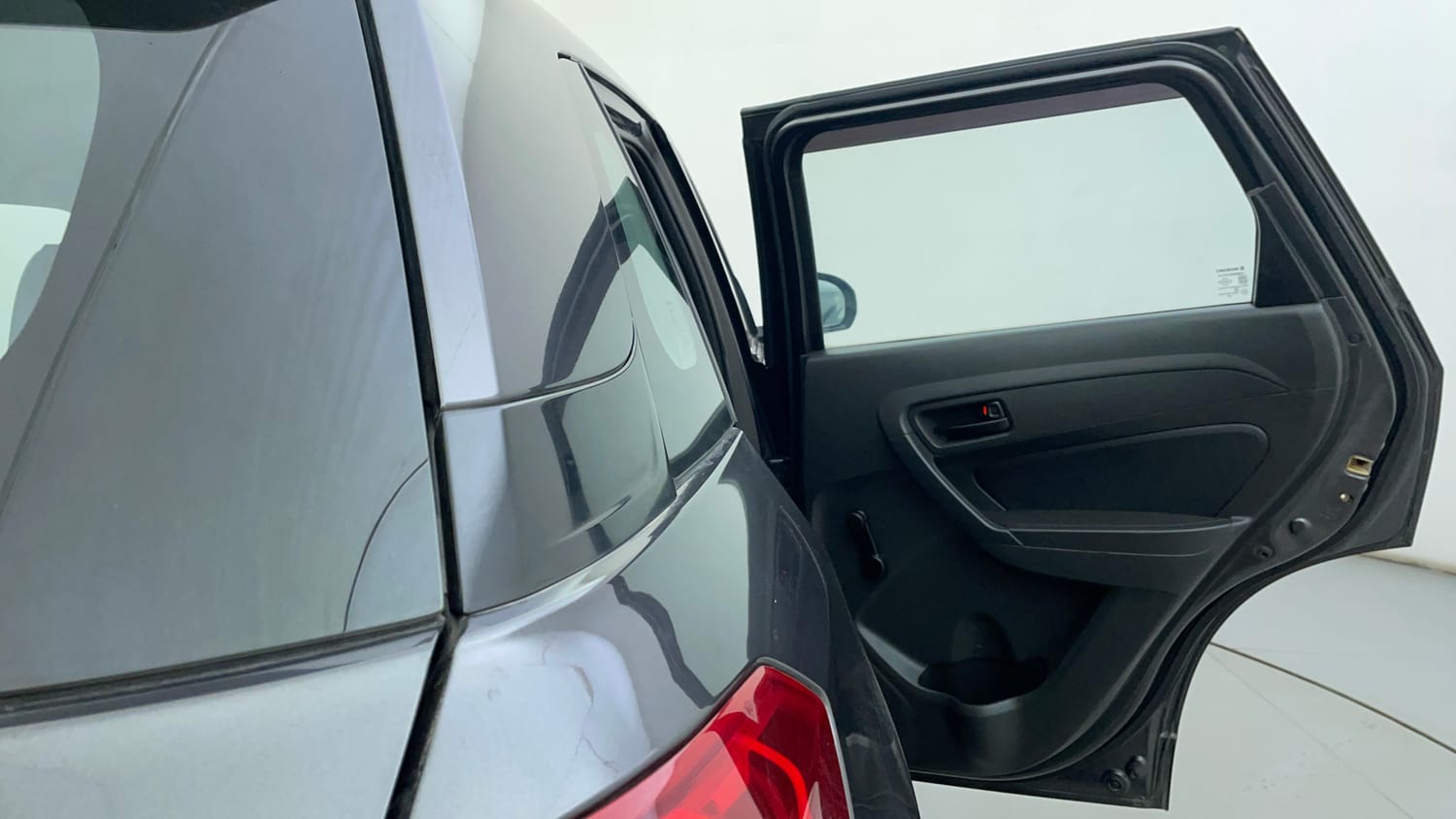 Used 2017 Maruti Suzuki Vitara Brezza LDi (O) Diesel Manual interior RIGHT REAR DOOR OPEN VIEW