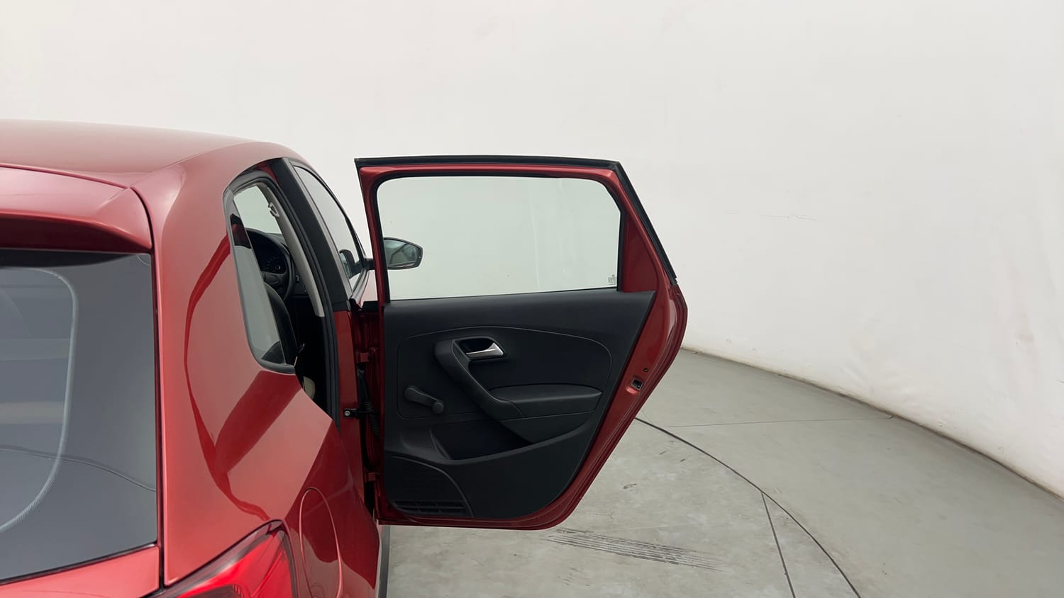 Used 2020 Volkswagen Polo Trendline 1.0L MPI Petrol Manual interior RIGHT REAR DOOR OPEN VIEW