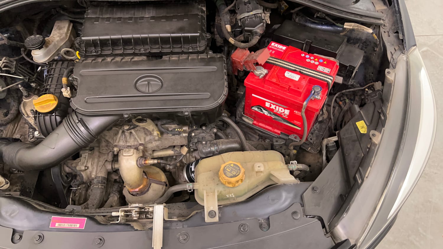 Used 2022 Tata Tigor XZ Plus CNG Cng Manual engine ENGINE LEFT SIDE VIEW
