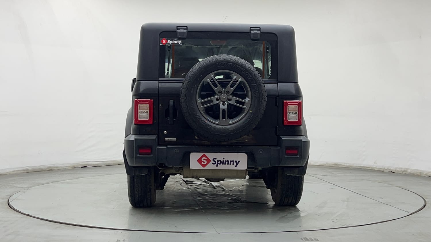 Used 2024 Mahindra Thar LX Hard Top Petrol AT RWD Petrol Automatic exterior BACK VIEW