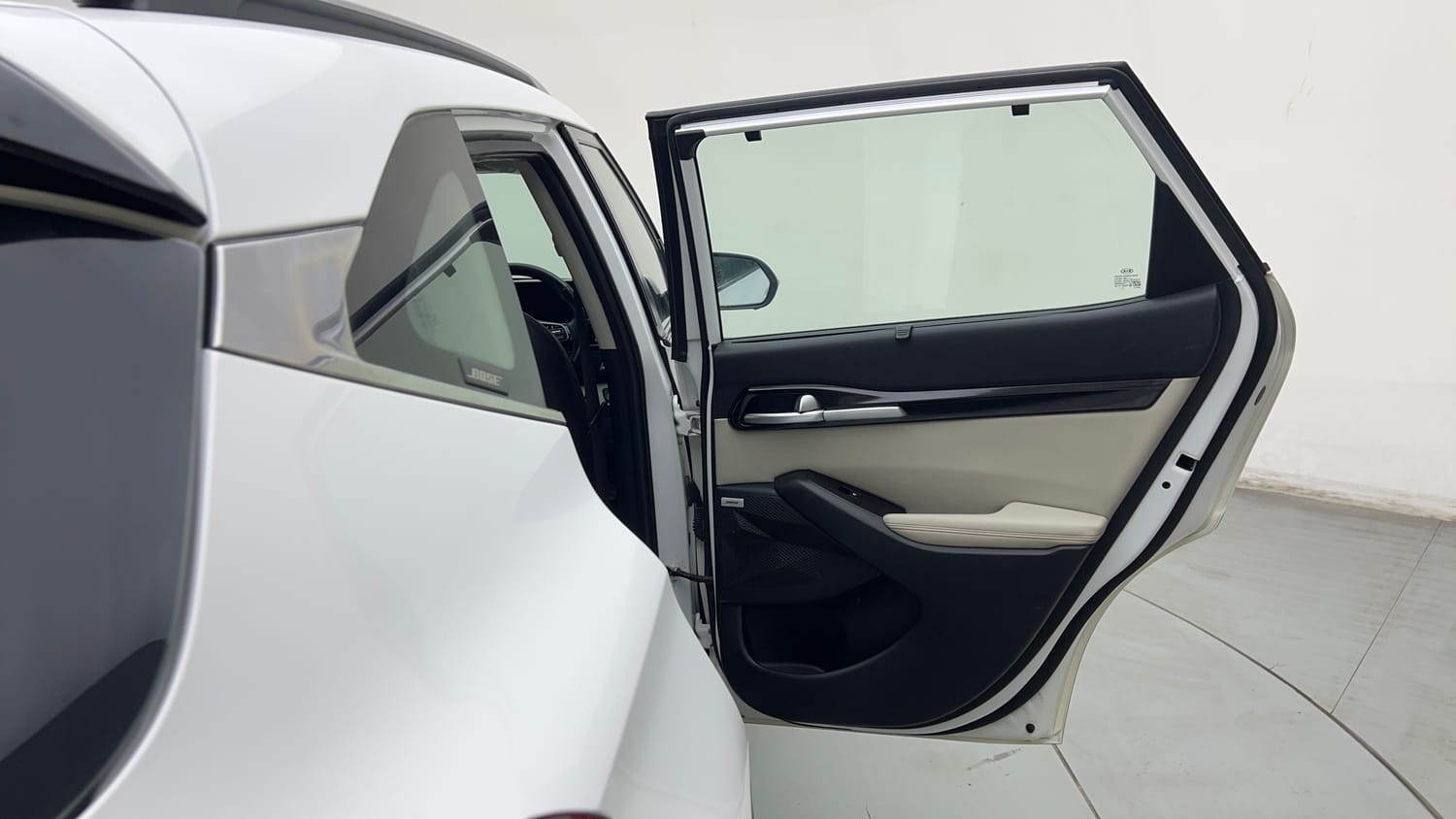 Used 2019 kia Seltos GTX Plus DCT 1.4 Petrol Automatic interior RIGHT REAR DOOR OPEN VIEW