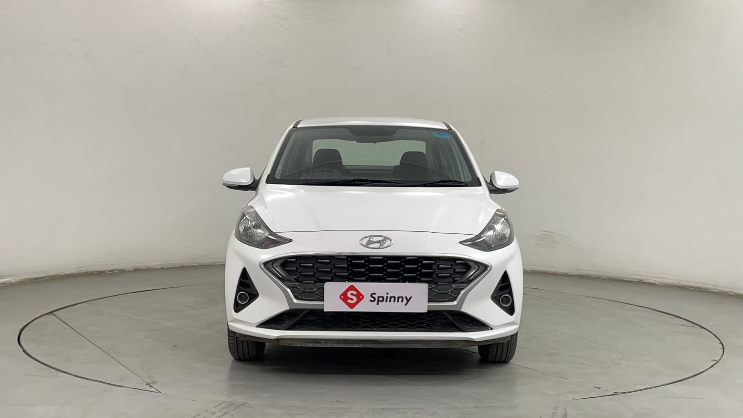 Used 2022 Hyundai Aura SX 1.2 Petrol Petrol Manual exterior FRONT VIEW