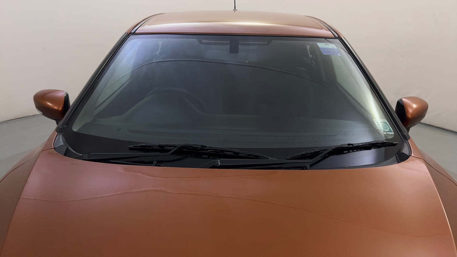 Used 2017 Maruti Suzuki Baleno Zeta 1.2 AT Petrol Automatic exterior FRONT WINDSHIELD VIEW