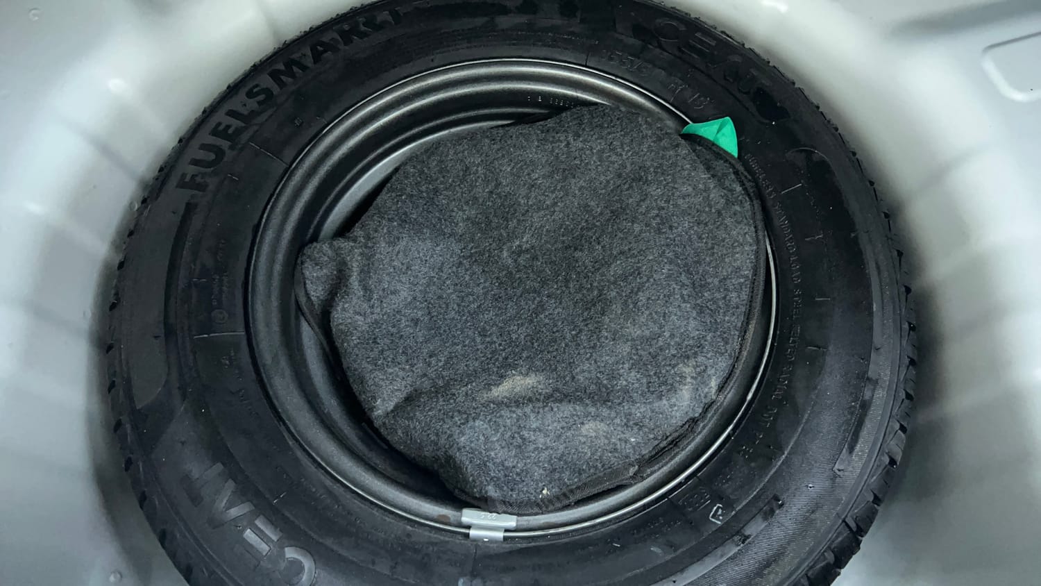 Used 2021 Hyundai Santro Asta AMT Petrol Automatic tyres SPARE TYRE VIEW