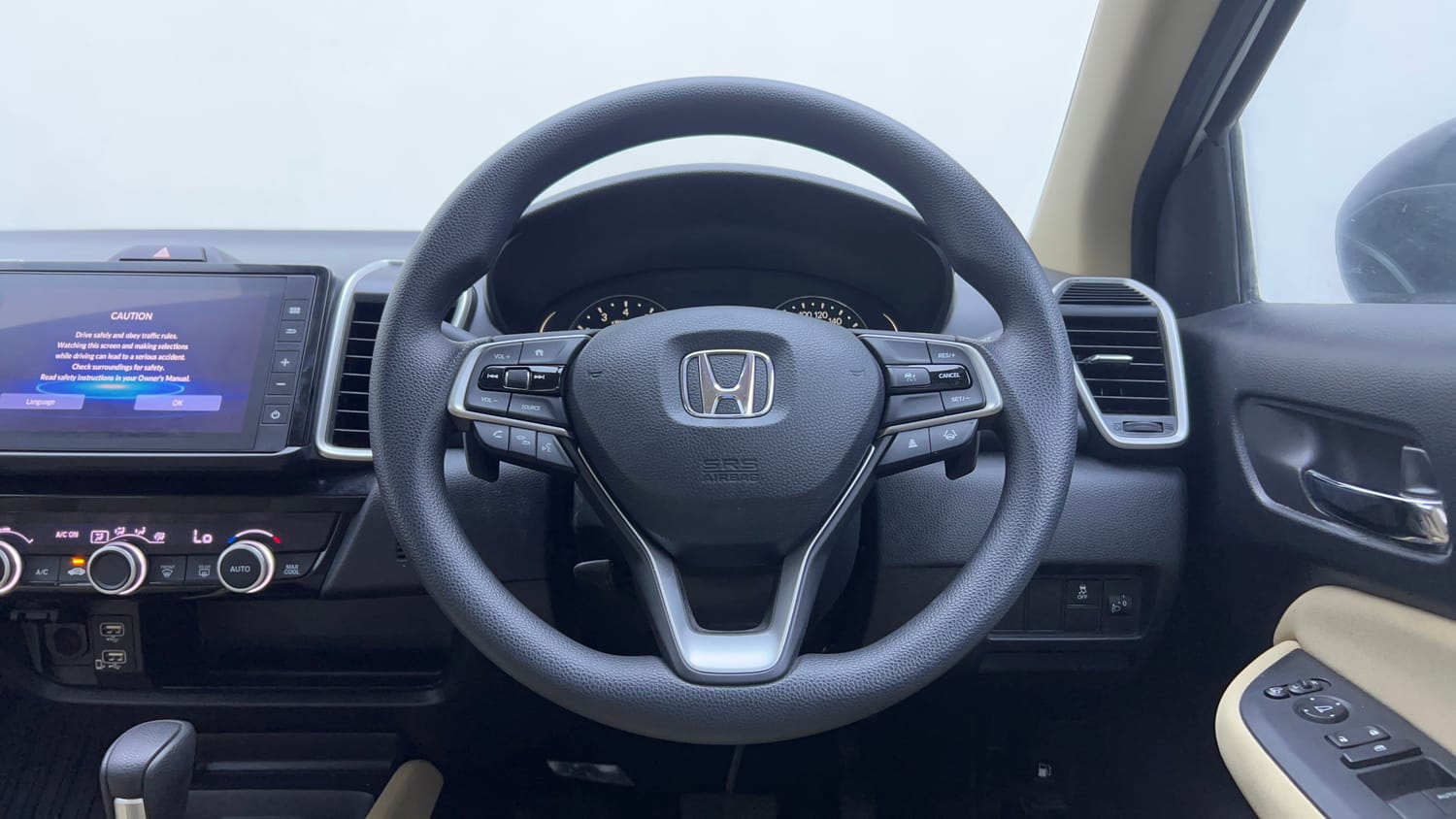 Used 2024 Honda City V Petrol CVT Petrol Automatic interior STEERING VIEW