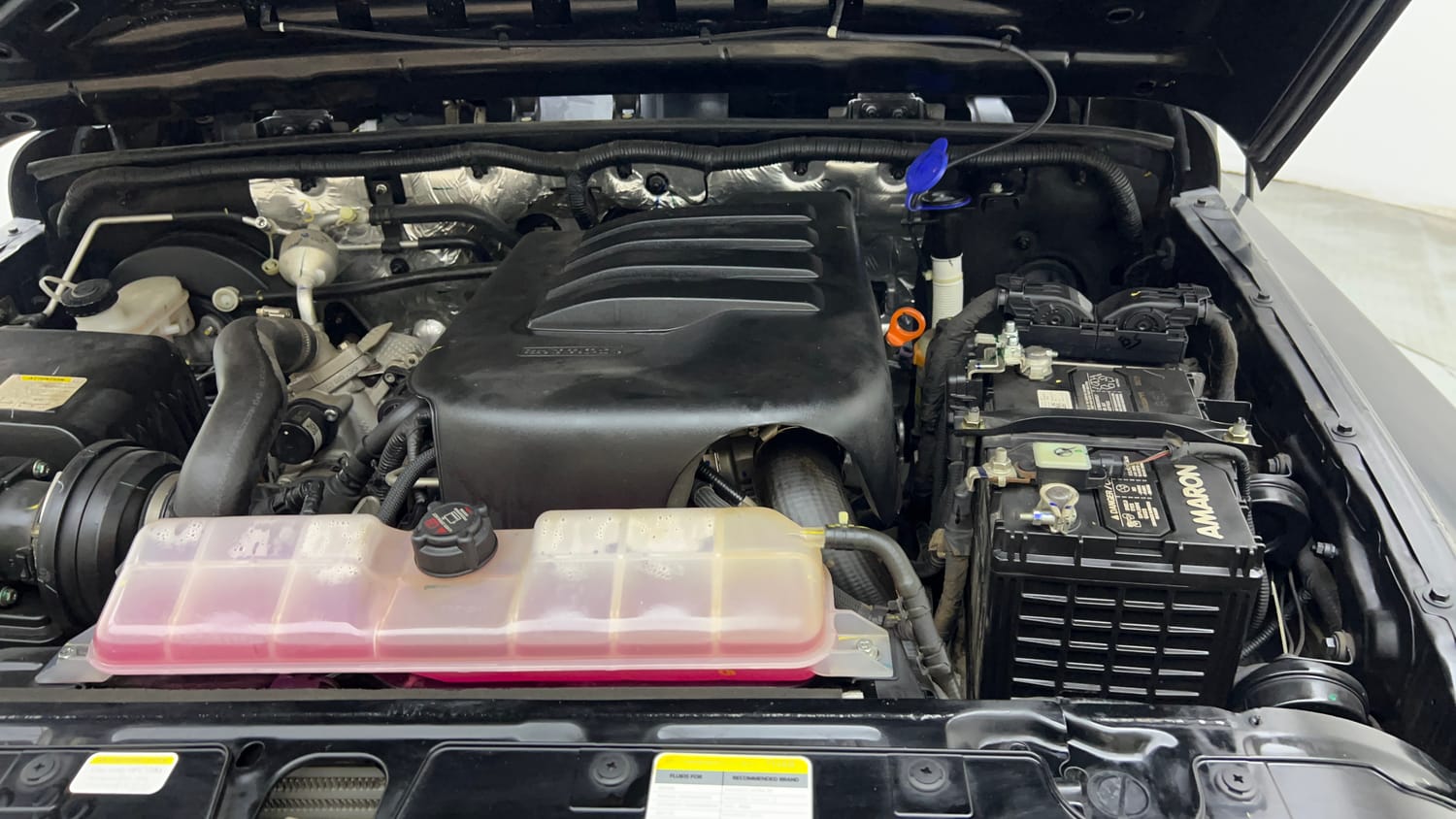 Used 2024 Mahindra Thar LX Hard Top Petrol AT RWD Petrol Automatic engine ENGINE LEFT SIDE VIEW