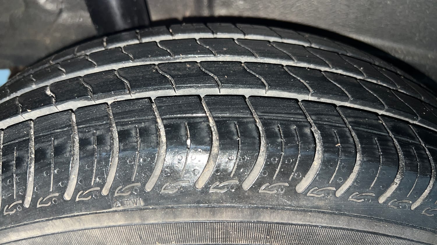 Used 2023 Maruti Suzuki Wagon R VXI 1.0 Petrol Manual tyres RIGHT REAR TYRE TREAD VIEW