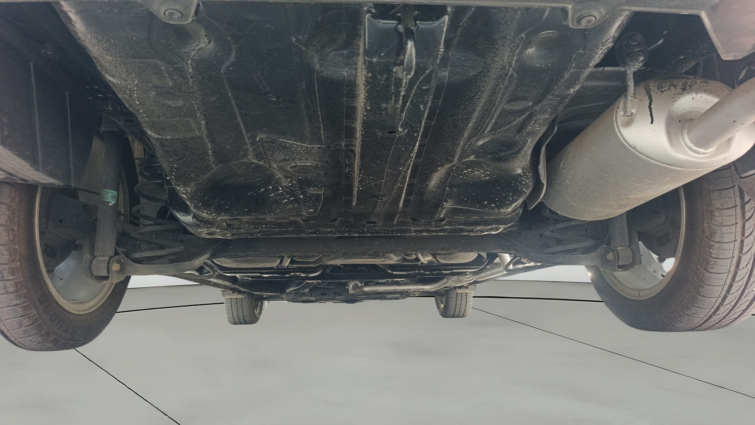 Used 2023 Honda City ZX Petrol Petrol Manual extra REAR UNDERBODY VIEW (TAKEN FROM REAR)