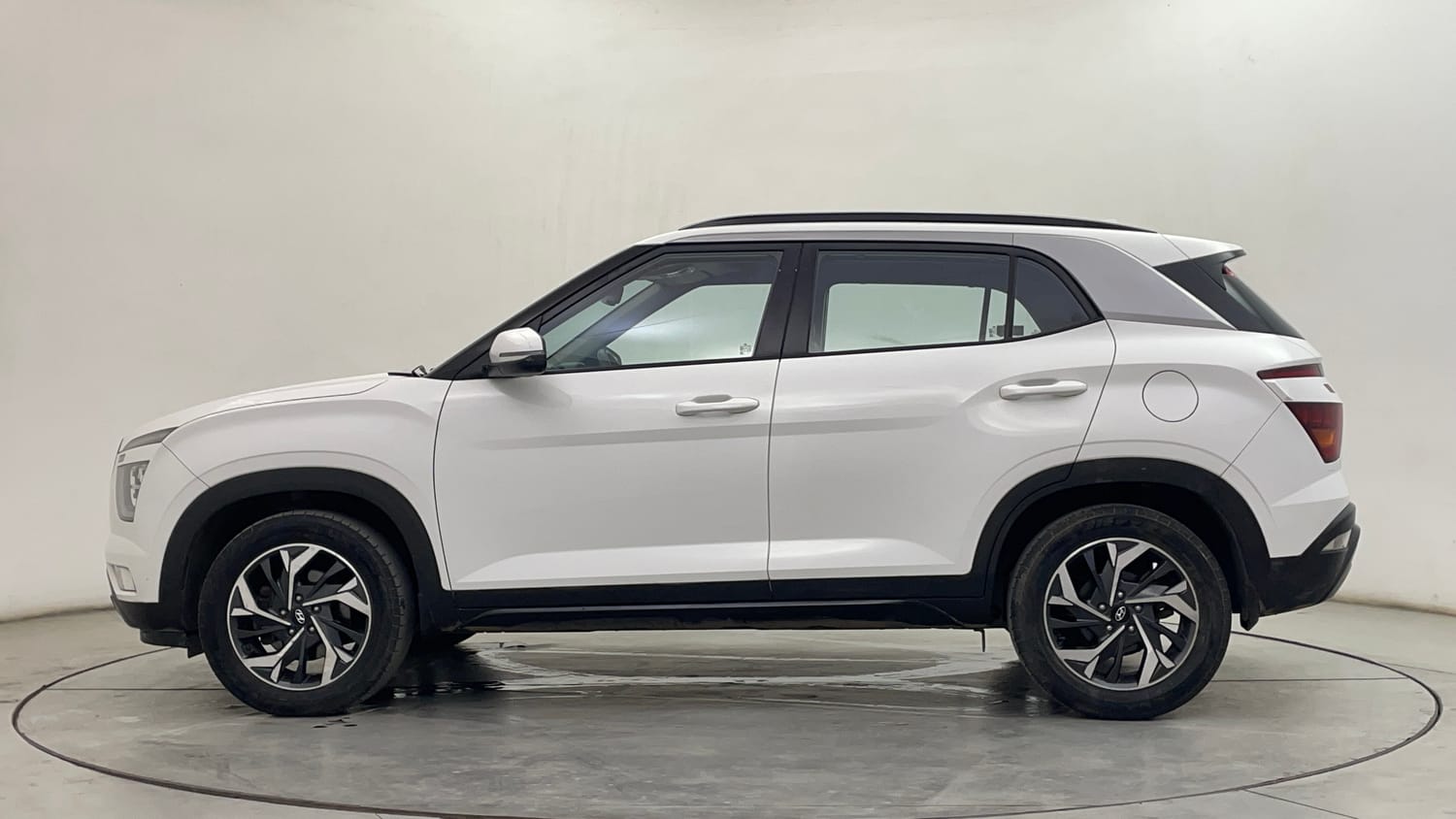 Used 2022 Hyundai Creta SX (O) 1.4 Turbo 7 DCT Petrol Automatic exterior LEFT SIDE VIEW