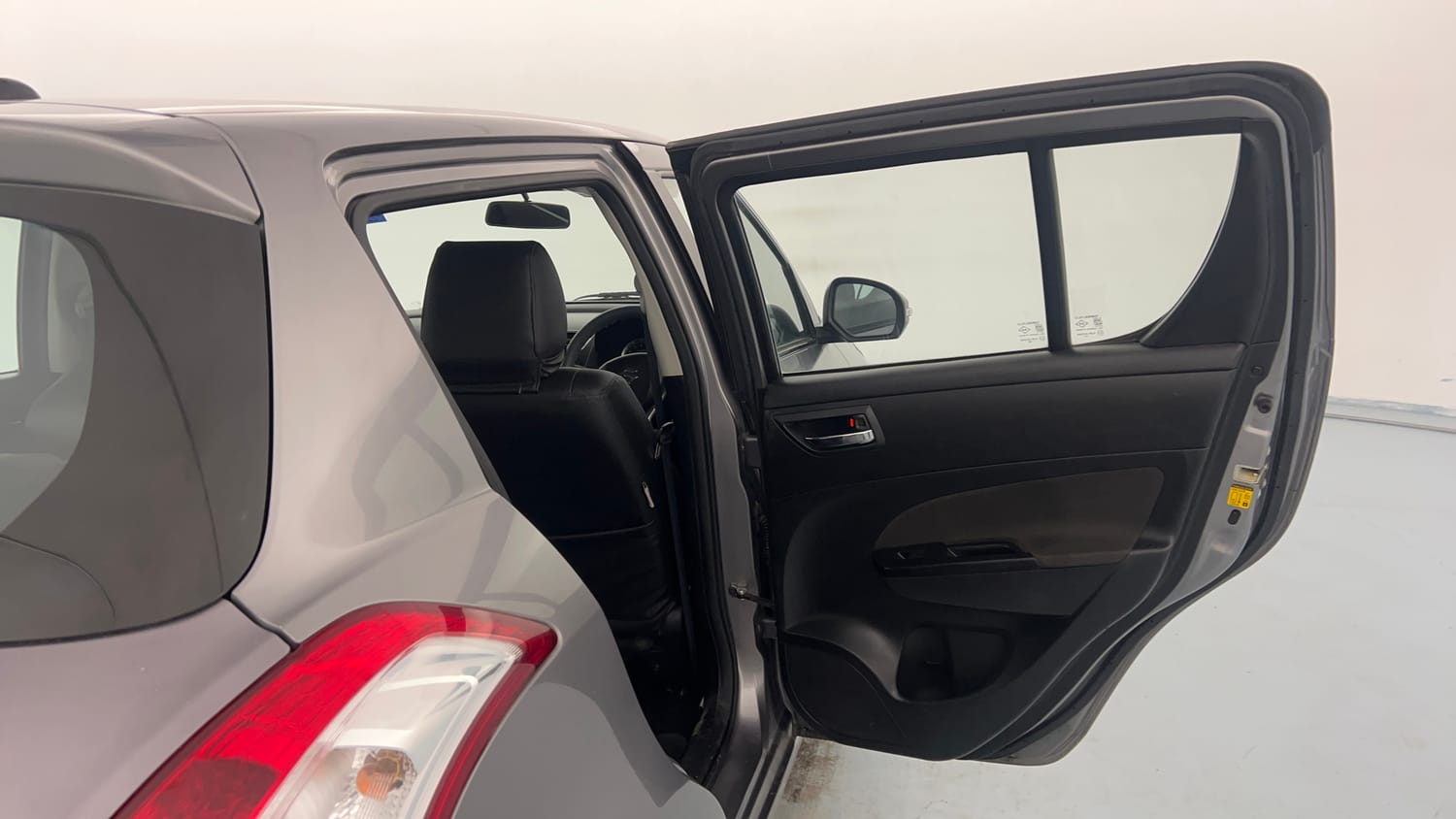 Used 2014 Maruti Suzuki Swift VXi Petrol Manual interior RIGHT REAR DOOR OPEN VIEW