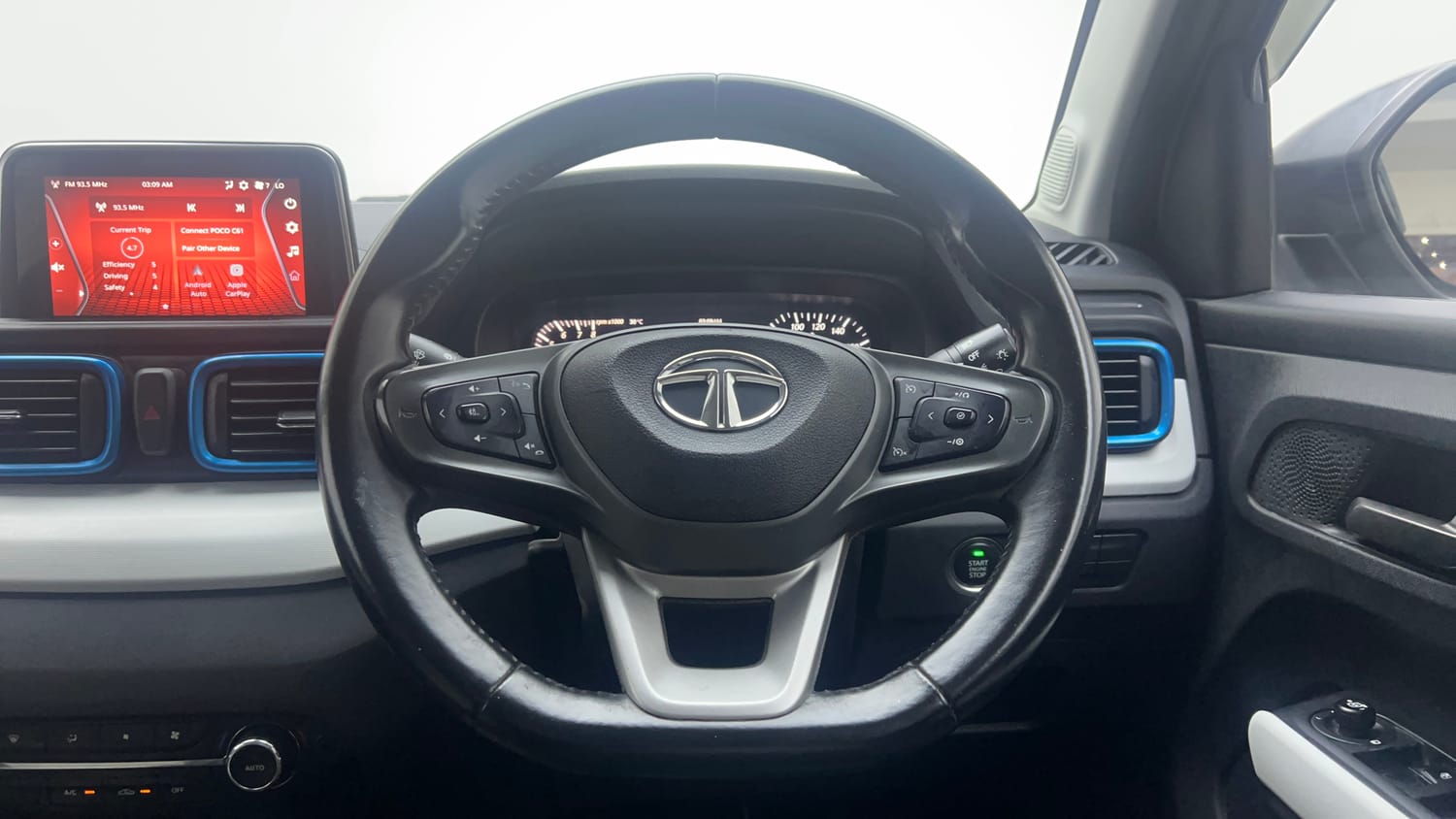 Used 2023 Tata Punch Creative AMT Petrol Automatic interior STEERING VIEW