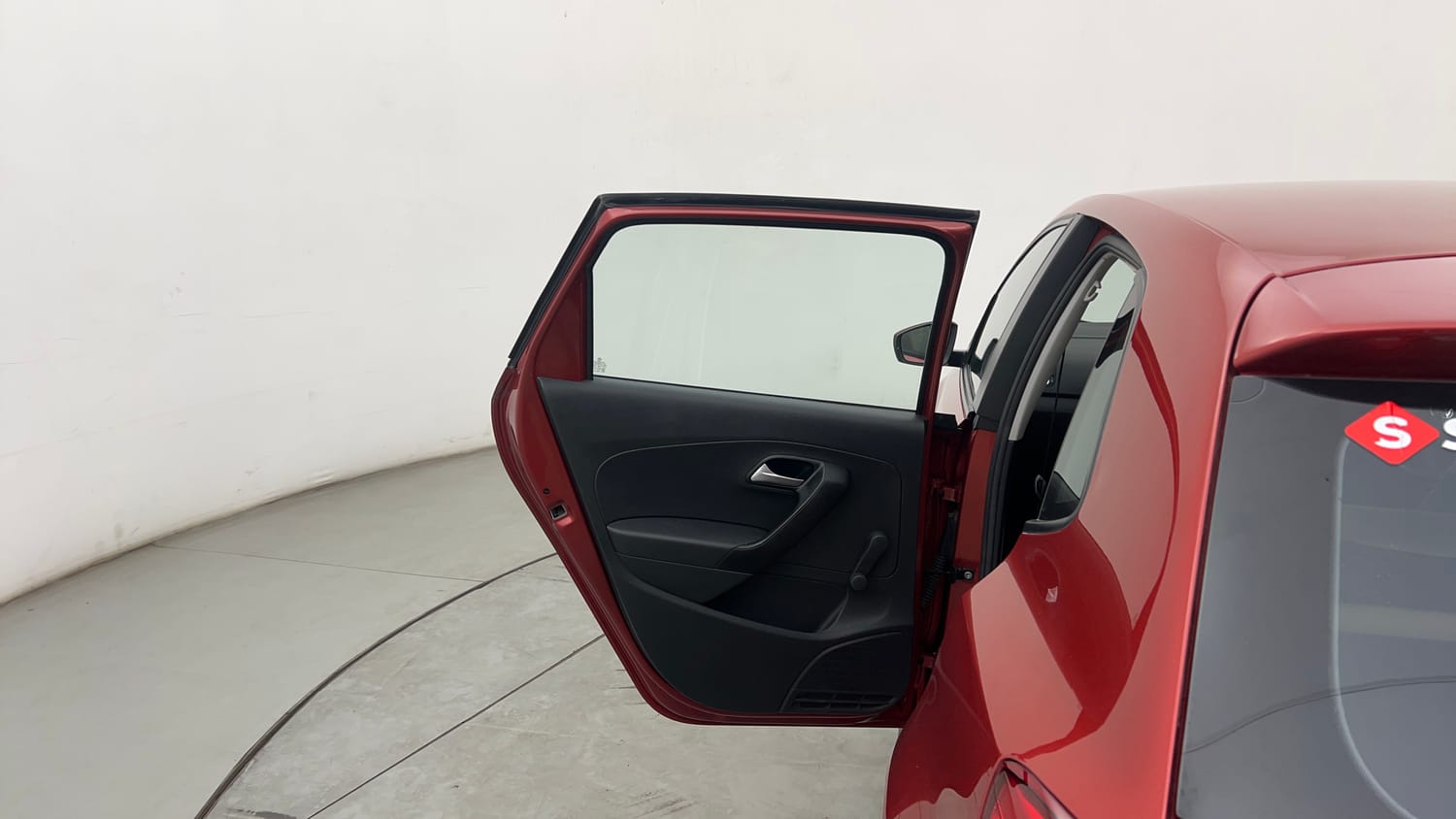 Used 2020 Volkswagen Polo Trendline 1.0L MPI Petrol Manual interior LEFT REAR DOOR OPEN VIEW