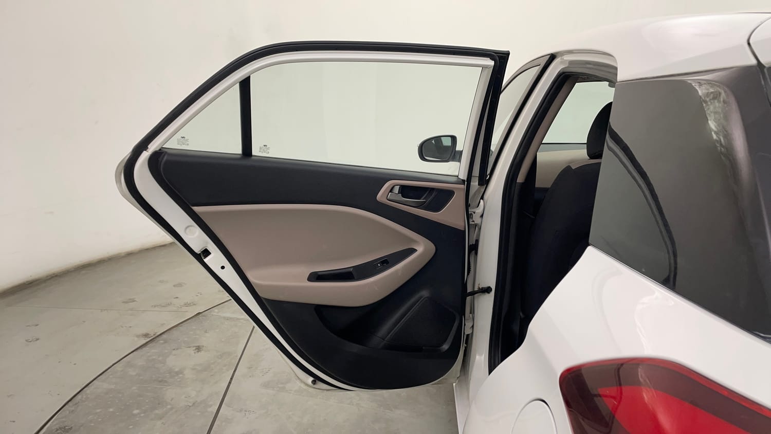 Used 2017 Hyundai Elite i20 Asta 1.2 (O) Petrol Manual interior LEFT REAR DOOR OPEN VIEW