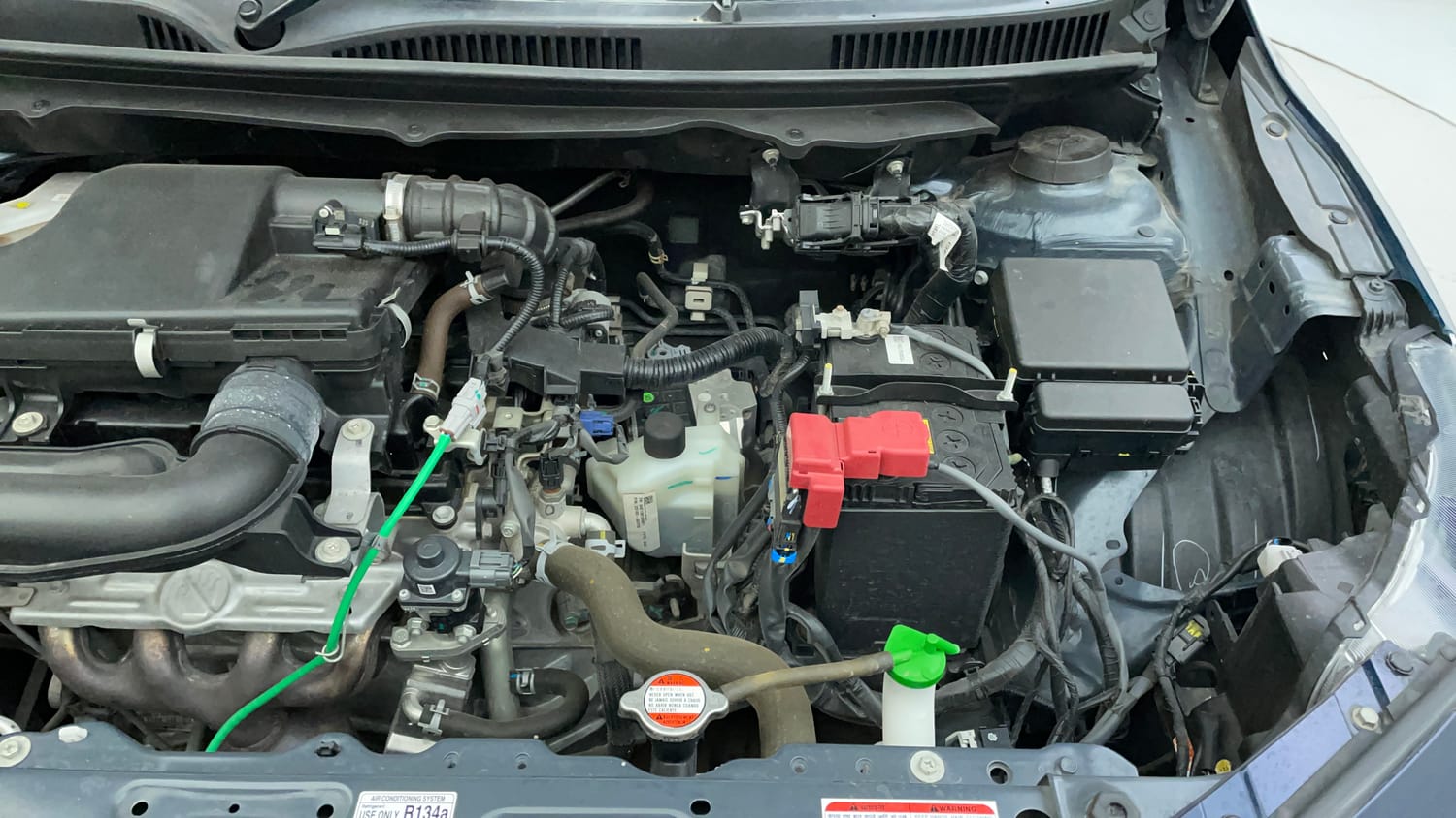 Used 2024 Maruti Suzuki Baleno Zeta AGS Petrol Automatic engine ENGINE LEFT SIDE VIEW