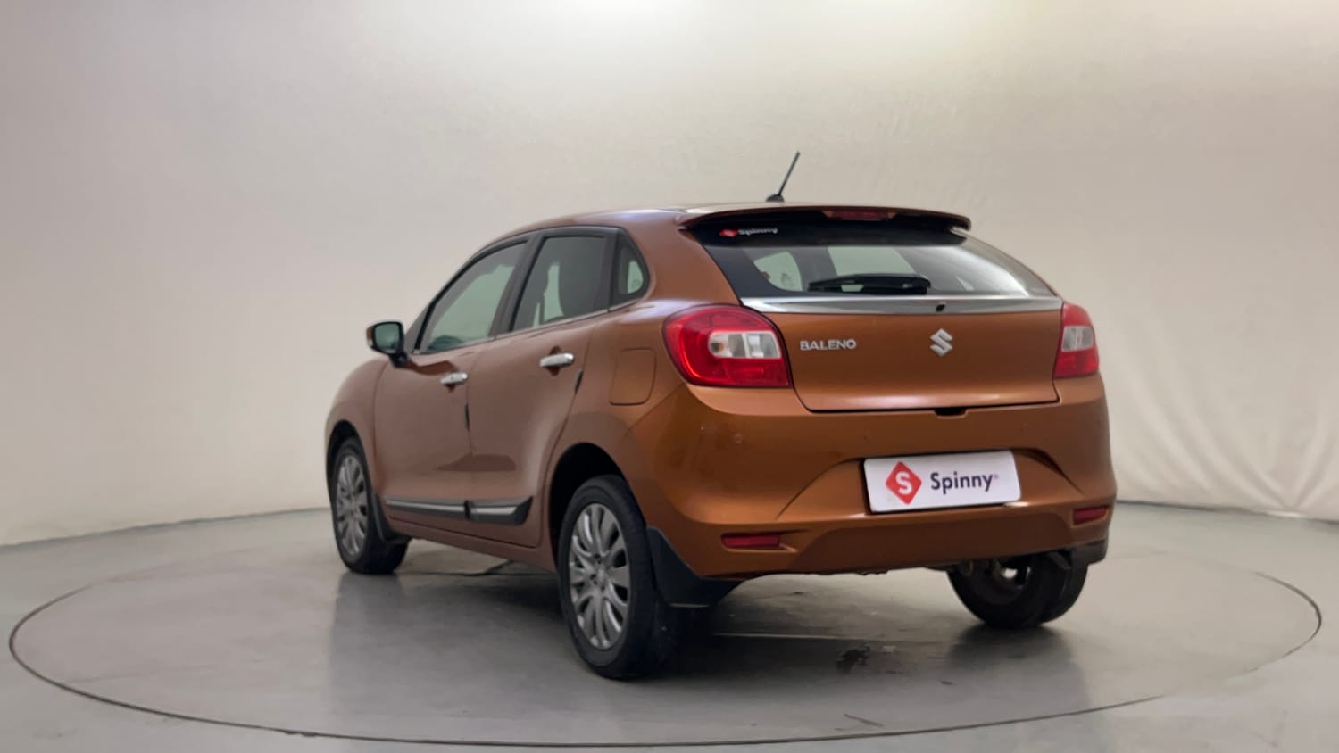 Used 2017 Maruti Suzuki Baleno Zeta 1.2 AT Petrol Automatic exterior LEFT REAR CORNER VIEW