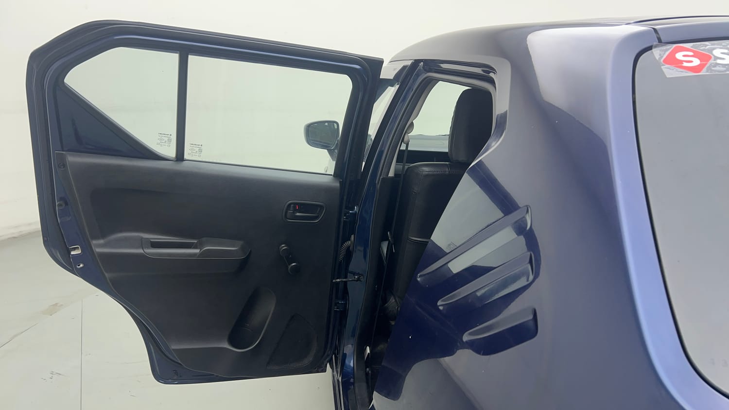 Used 2024 Maruti Suzuki Ignis Sigma 1.2 MT Petrol Manual interior LEFT REAR DOOR OPEN VIEW