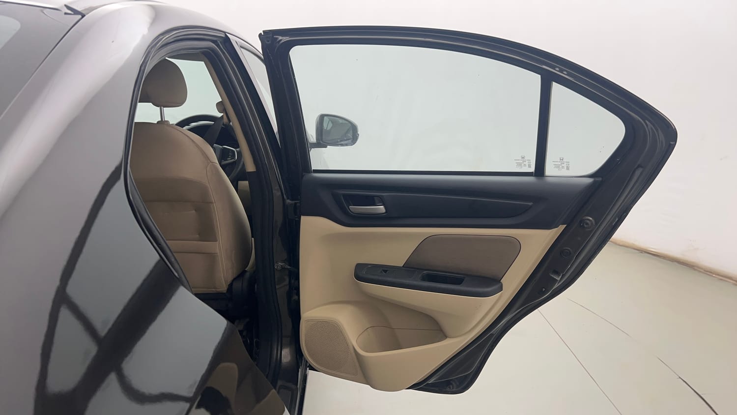 Used 2021 Honda Amaze VX MT 1.2 Petrol Petrol Manual interior RIGHT REAR DOOR OPEN VIEW