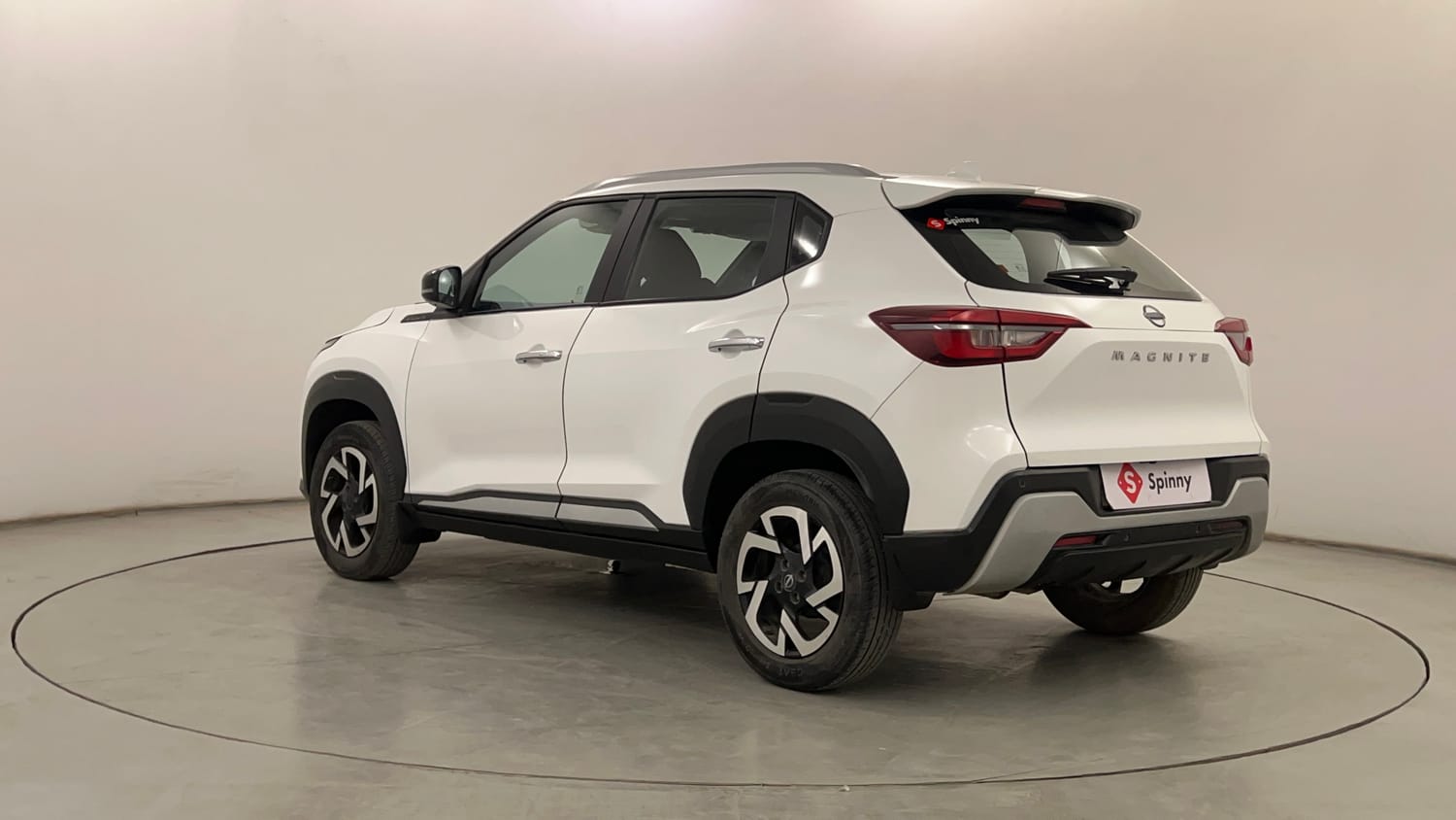 Used 2023 Nissan Magnite XV Petrol Manual exterior LEFT REAR CORNER VIEW