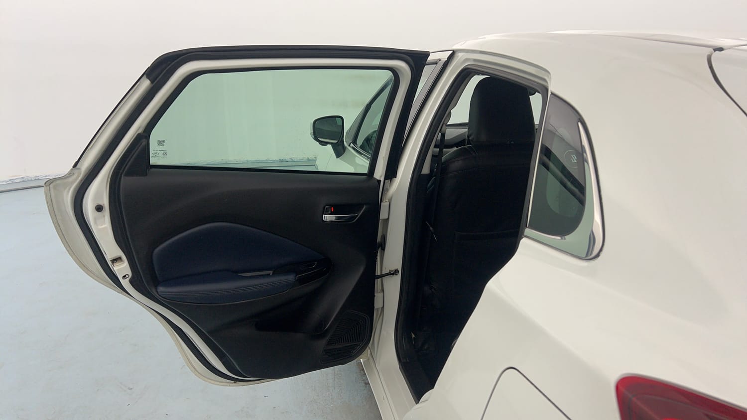 Used 2024 Maruti Suzuki Baleno Alpha MT Petrol Manual interior LEFT REAR DOOR OPEN VIEW