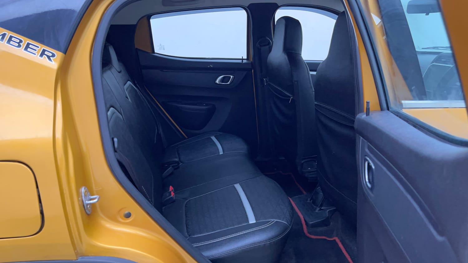 Used 2022 Renault Kwid CLIMBER AMT Petrol Automatic interior RIGHT SIDE REAR DOOR CABIN VIEW