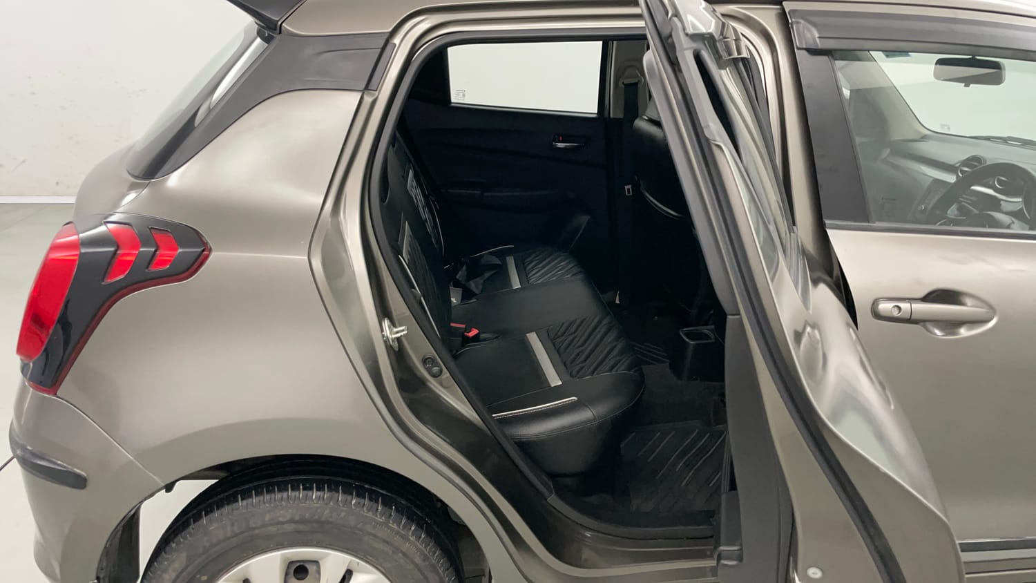 Used 2019 Maruti Suzuki Swift VXi AMT Petrol Automatic interior RIGHT SIDE REAR DOOR CABIN VIEW