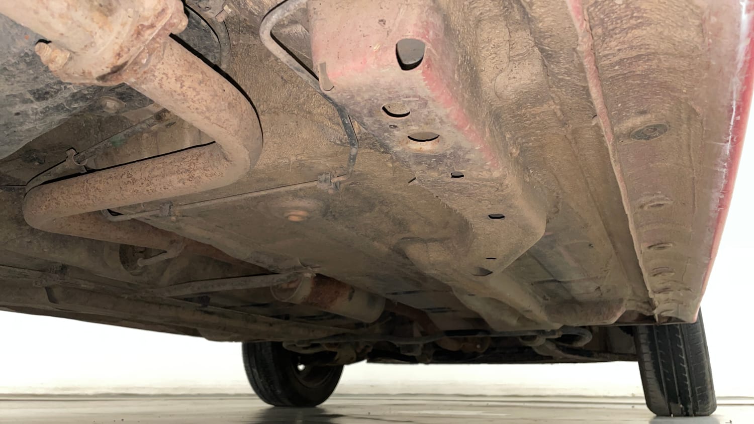 Used 2021 Tata Tiago XZA Plus Petrol Automatic extra REAR RIGHT UNDERBODY VIEW