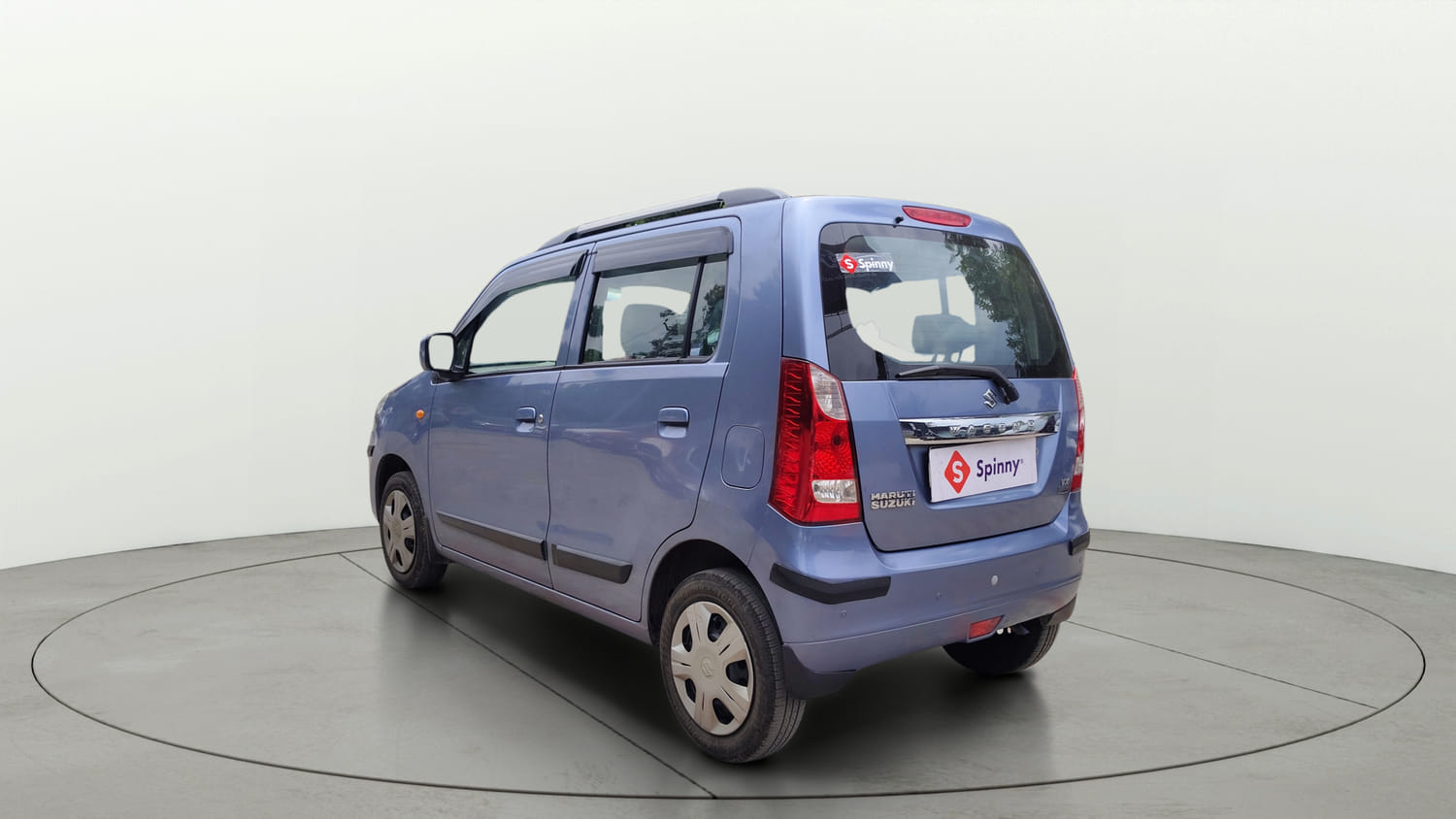 Used 2016 Maruti Suzuki Wagon R 1.0 VXI AMT Petrol Automatic exterior LEFT REAR CORNER VIEW