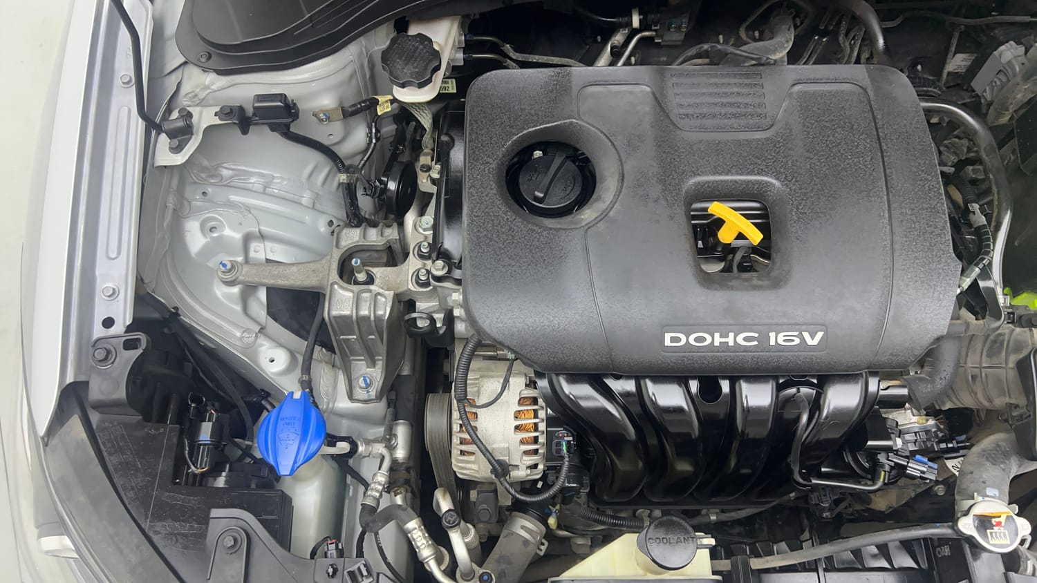 Used 2019 Hyundai Elantra 2.0 SX (O) AT Petrol Automatic engine ENGINE RIGHT SIDE VIEW