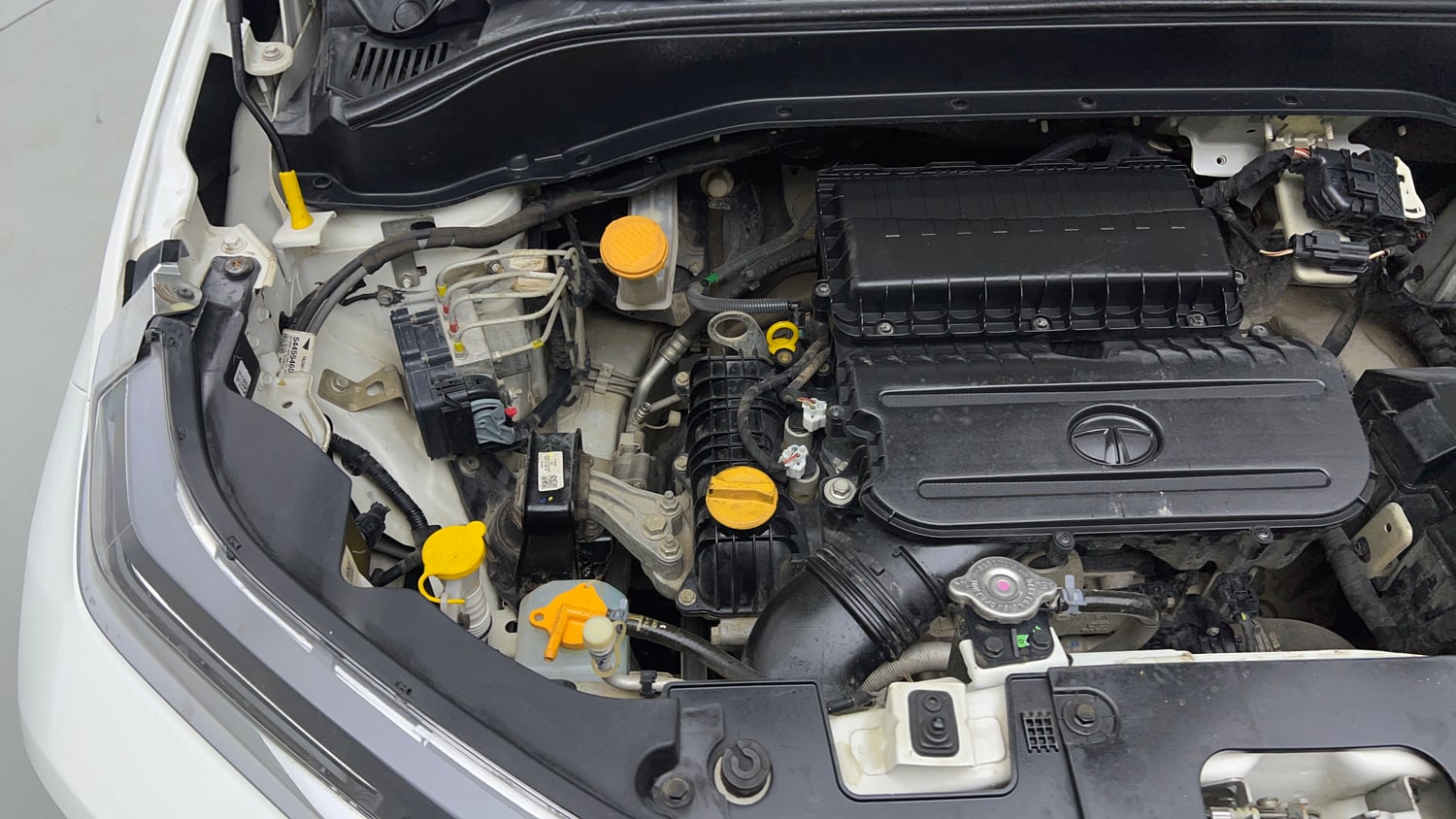 Used 2023 Tata Punch Creative AMT Petrol Automatic engine ENGINE RIGHT SIDE VIEW