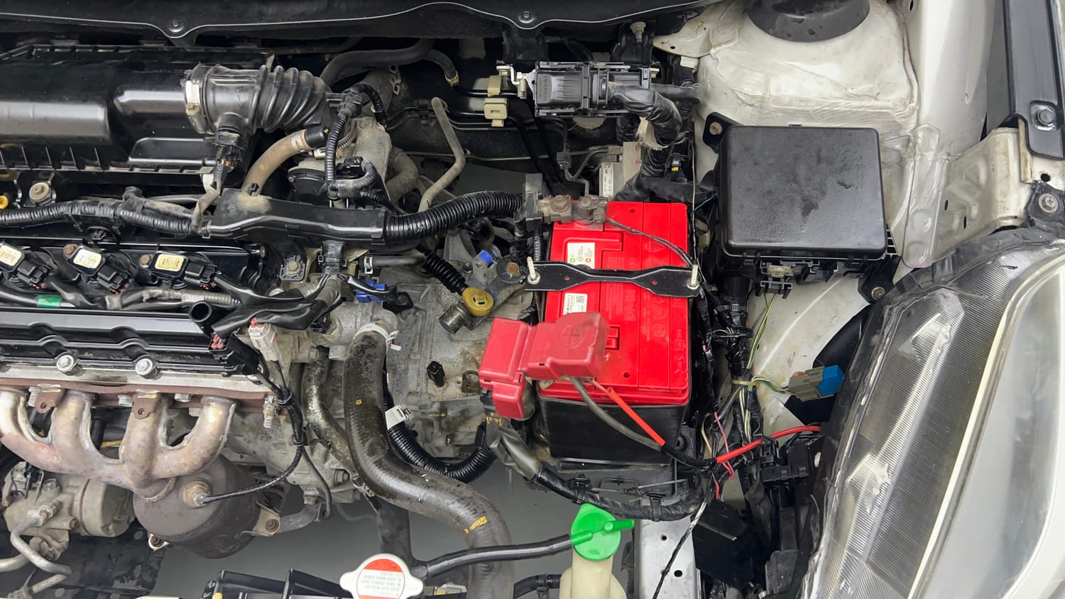 Used 2017 Maruti Suzuki Baleno Delta 1.2 Petrol Manual engine ENGINE LEFT SIDE VIEW