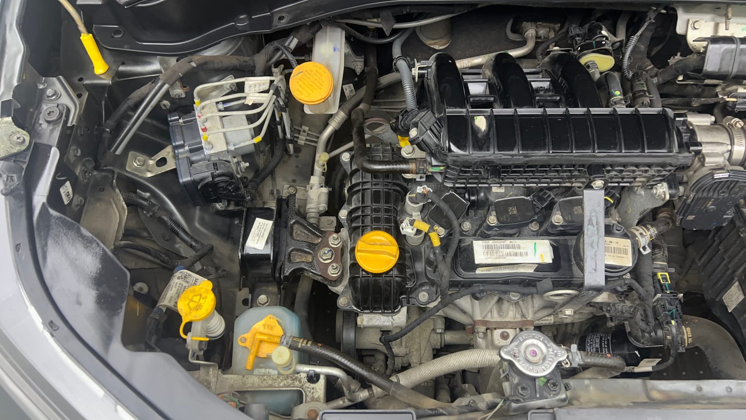 Used 2023 Tata Punch Creative AMT Petrol Automatic engine ENGINE RIGHT SIDE VIEW