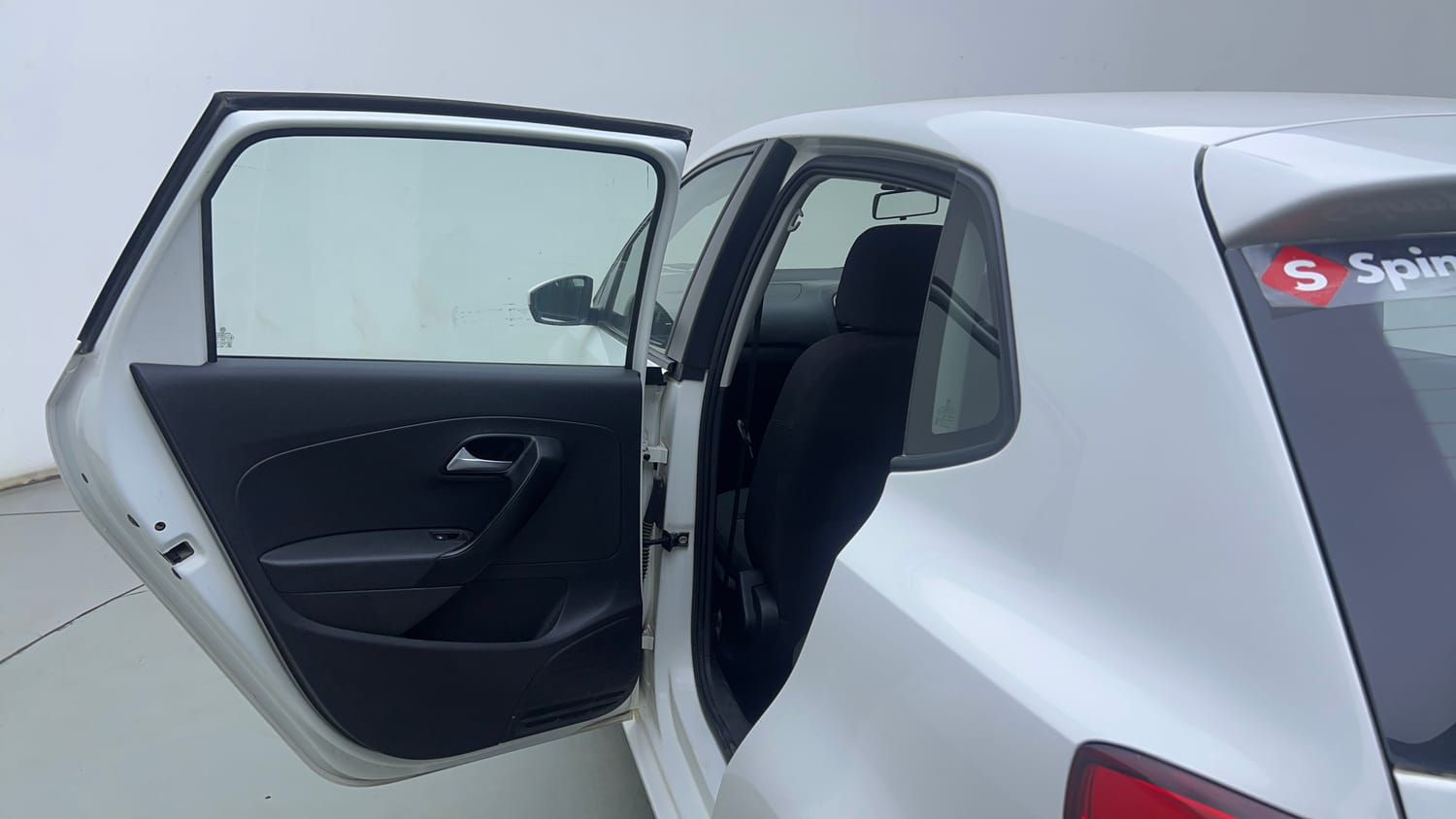 Used 2017 Volkswagen Polo Comfortline 1.2L (P) Petrol Manual interior LEFT REAR DOOR OPEN VIEW