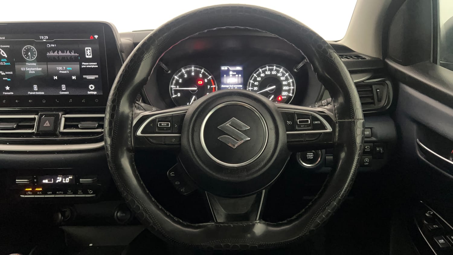 Used 2024 Maruti Suzuki Baleno Alpha MT Petrol Manual interior STEERING VIEW