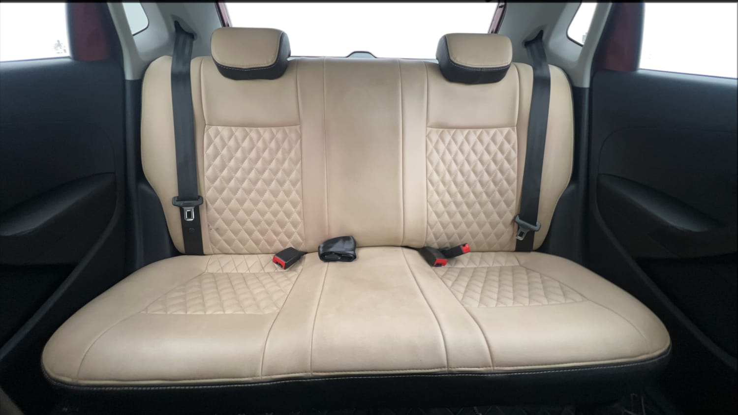 Used 2020 Volkswagen Polo Trendline 1.0L MPI Petrol Manual interior REAR SEAT CONDITION VIEW